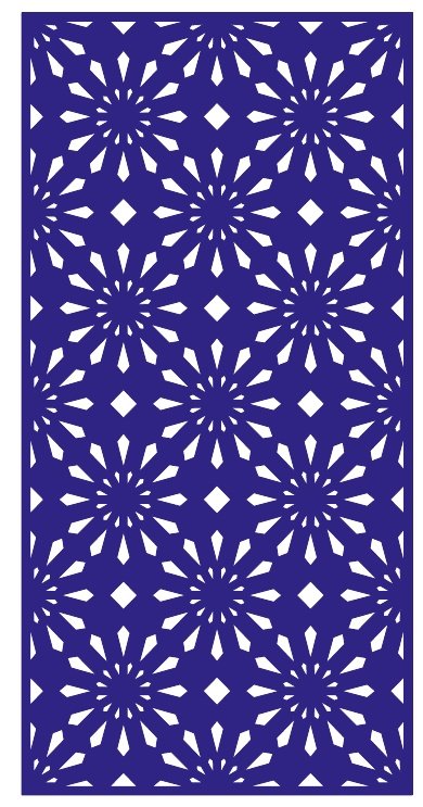 ADVP-JALI 763 CNC laser jali cutting design