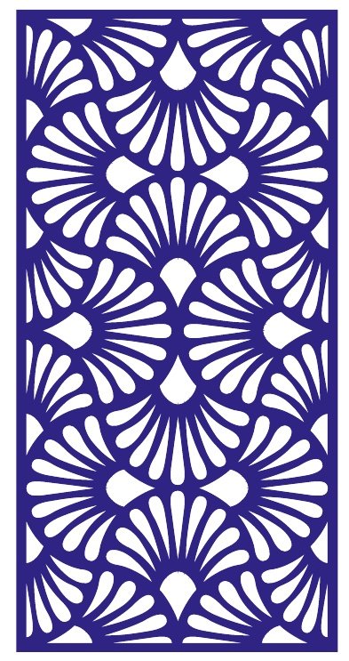 ADVP-JALI 765 CNC laser jali cutting design