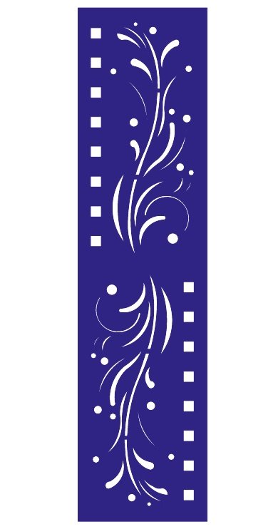 ADVP-JALI 769 CNC laser jali cutting design