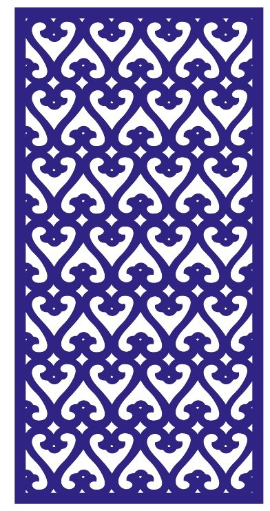 ADVP-JALI 774 CNC laser jali cutting design