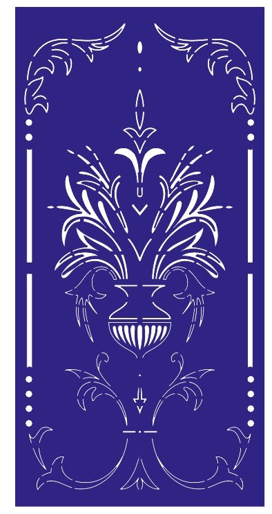 ADVP-JALI 784 CNC laser jali cutting design
